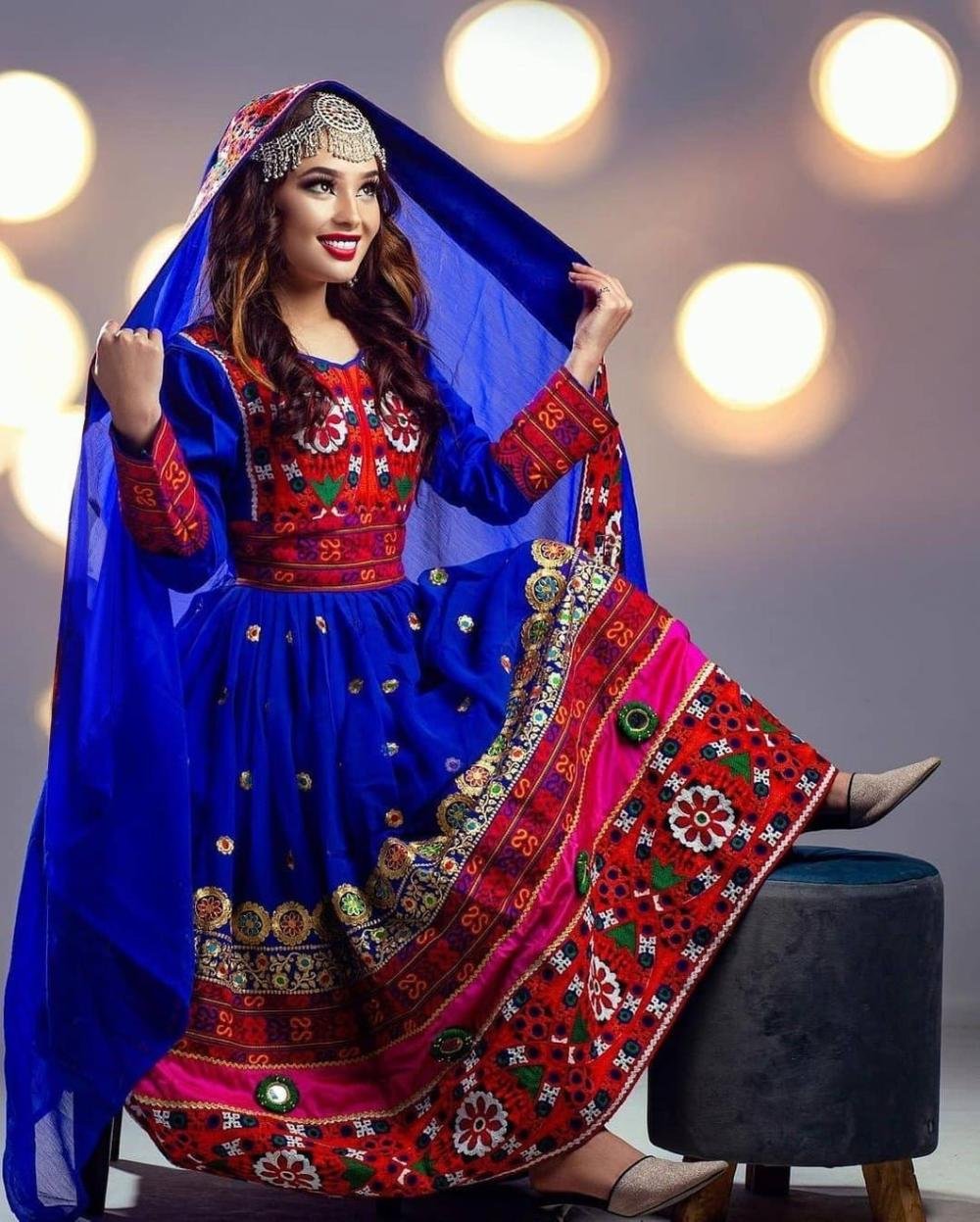 Mojdeh Afghan Dress A Stunning And Elegant Afghan Kuchi Dress Afghani Dress 4199